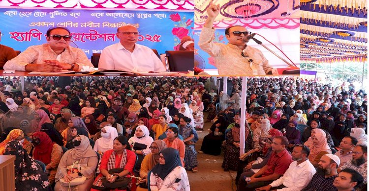 সামসুল হক খান স্কুল অ্যান্ড কলেজে নবীন শিক্ষার্থীদের “হ্যাপি ওরিয়েন্টেশন ২০২৫” উদযাপন