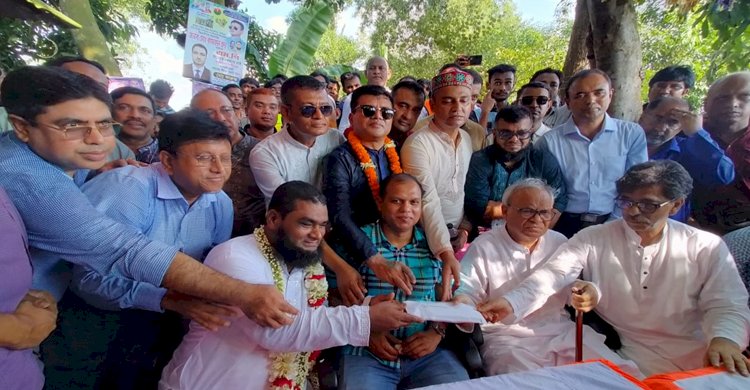 শহীদ তায়িমের কবর জিয়ারত ও স্বজনদের পাশে ‘আমরা বিএনপি পরিবার’