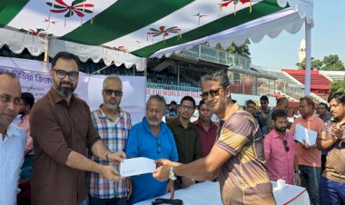 জাতীয় পর্যায়ে সাংবাদিকদের নিয়ে বার্ষিক ক্রীড়া আয়োজনের ভাবনা আমিনুল হকের