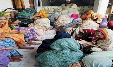 "তারেক রহমানের জন্মদিন উপলক্ষে ছিন্নমূল বৃদ্ধাদের নিয়ে দোয়া মাহফিল"