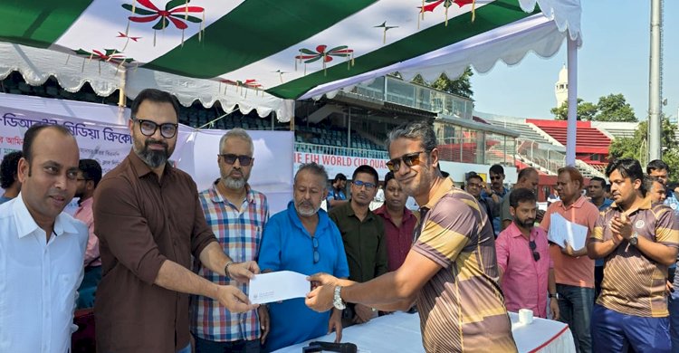 জাতীয় পর্যায়ে সাংবাদিকদের নিয়ে বার্ষিক ক্রীড়া আয়োজনের ভাবনা আমিনুল হকের