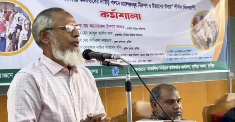 নির্বাচনের ওপর নির্ভর করছে দেশের ভবিষ্যৎ : ইসি আনোয়ারুল