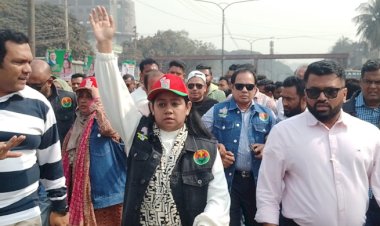 ১৪ আসনে বিএনপির প্রার্থী সানজিদা শুরু করলেন নির্বাচনি প্রচারণা 