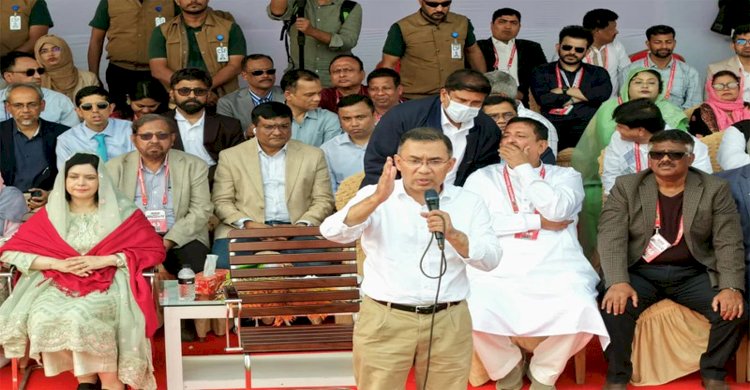 ফারাক্কার বিপরীতে পদ্মা ব্যারেজ নির্মাণ করতে চাই: তারেক রহমান