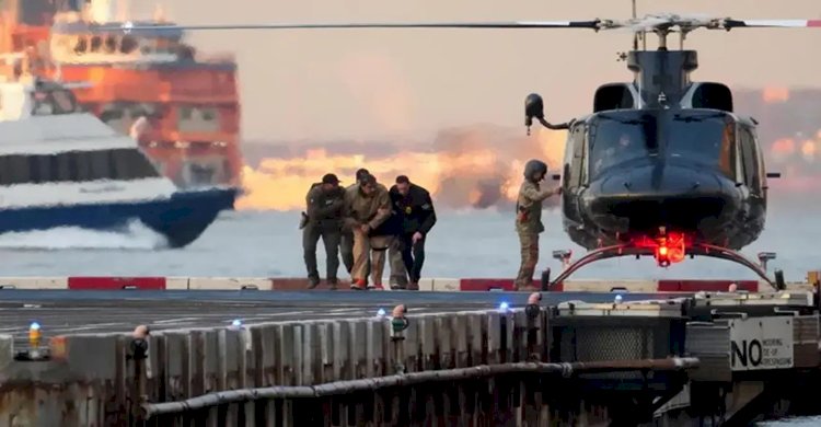 নিউইয়র্কের কোর্টে তোলা হলো মাদুরোকে