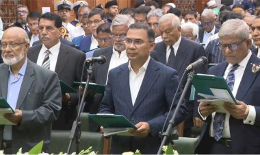 শপথ নিলেন বিএনপির নবনির্বাচিত এমপিরা