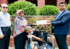 ডিসি জাহিদের দেয়া হুইলচেয়ারের চাকা ঘুরতেই বদলে গেল প্রতিবন্ধী শওকতের পৃথিবী