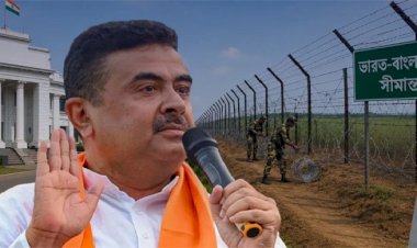সীমান্তে কাঁটাতারের বেড়া দিতে ৪৫ দিনের মধ্যে জমি পাবে বিএসএফ: শুভেন্দু