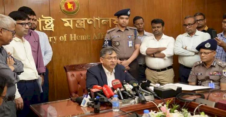২০২৫ সালের তুলনায় কমেছে অপরাধের সংখ্যা: স্বরাষ্ট্রমন্ত্রী