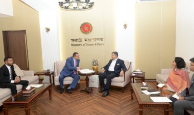 স্বরাষ্ট্রমন্ত্রীর সঙ্গে ফিলিস্তিনের রাষ্ট্রদূতের সৌজন্য সাক্ষাৎ