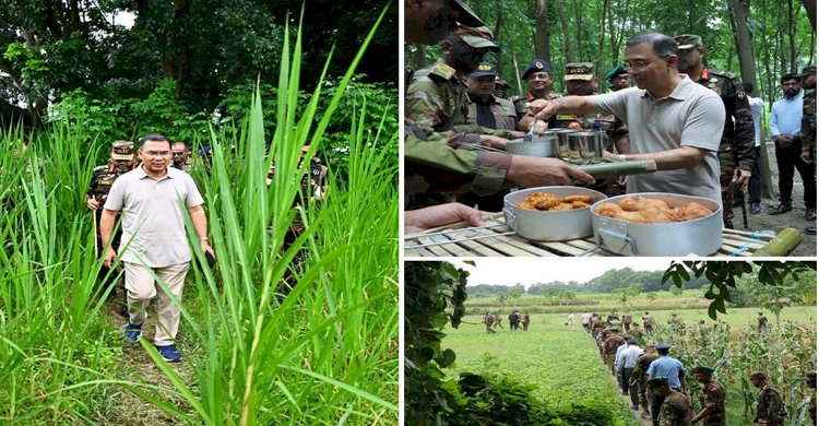 সেনাবাহিনীর গ্রীষ্মকালীন মহড়া আকস্মিক পরিদর্শন করলেন প্রধানমন্ত্রী