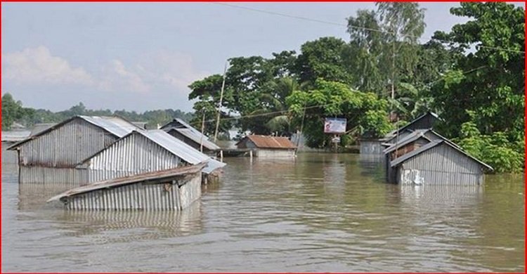 আবারও বন্যার পূর্বাভাস ৫ জেলায়