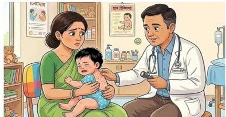 হাম উপসর্গে আরও ৩ শিশুর মৃত্যু, আক্রান্ত ১১০৬ জন