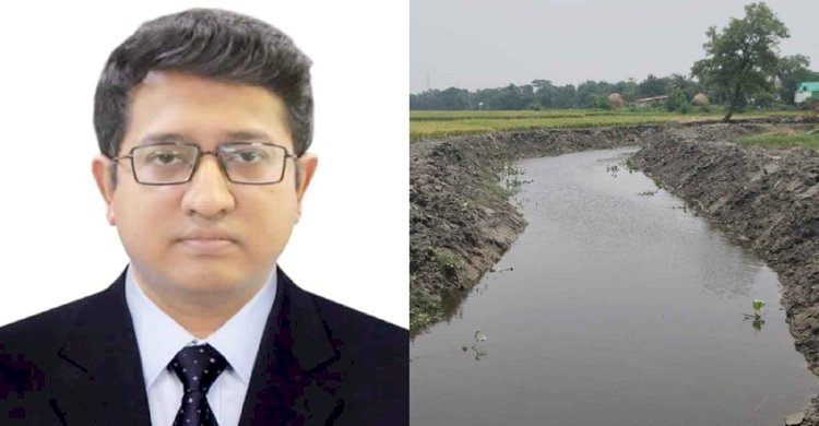ব্রাহ্মণবাড়িয়ার আশুগঞ্জে সাড়ে ৬ কিলোমিটার খাল পুনঃখনন প্রকল্পের কাজ শেষে অব্যয়িত ৬৪ লাখ টাকা সরকারি কোষাগারে ফেরত