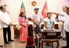 প্রধানমন্ত্রীর সঙ্গে সাক্ষাৎ: অনুশ্রী পেল হারমোনিয়াম, রাকিবের স্বপ্নপূরণ