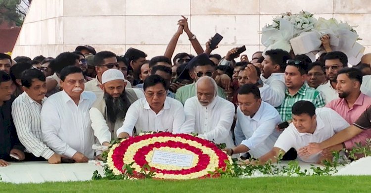 জিয়াউর রহমান ও খালেদা জিয়ার সমাধিতে নবনিযুক্ত চার মন্ত্রী-প্রতিমন্ত্রী